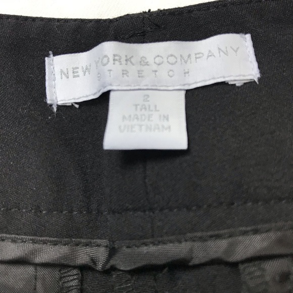 NEW YORK & COMPANY 7TH AVE WIDE LEG PANTS - Picture 7 of 7